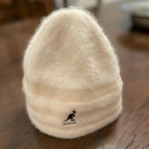Kangol🤍HOST PICK🤍Cream Angora Beanie